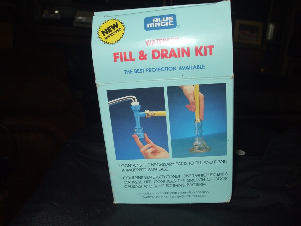Blue Magic Waterbed Fill & Drain Kit Adapters