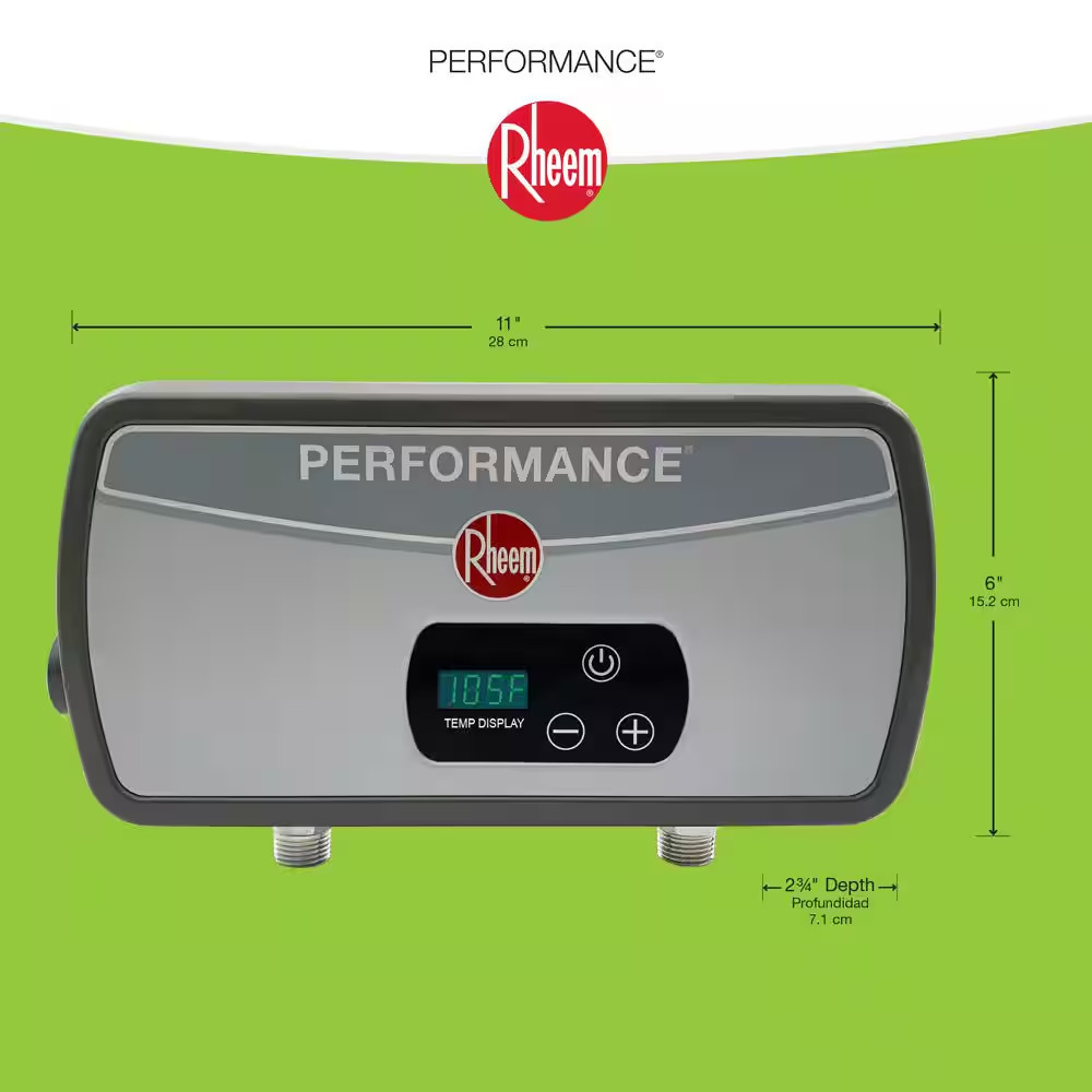 Performance 3.5 Kw 0.68 GPM 120-Volt Point of Use Tankless Electric Water Heater