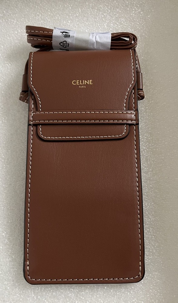 Celine empty case with strap /Authentic