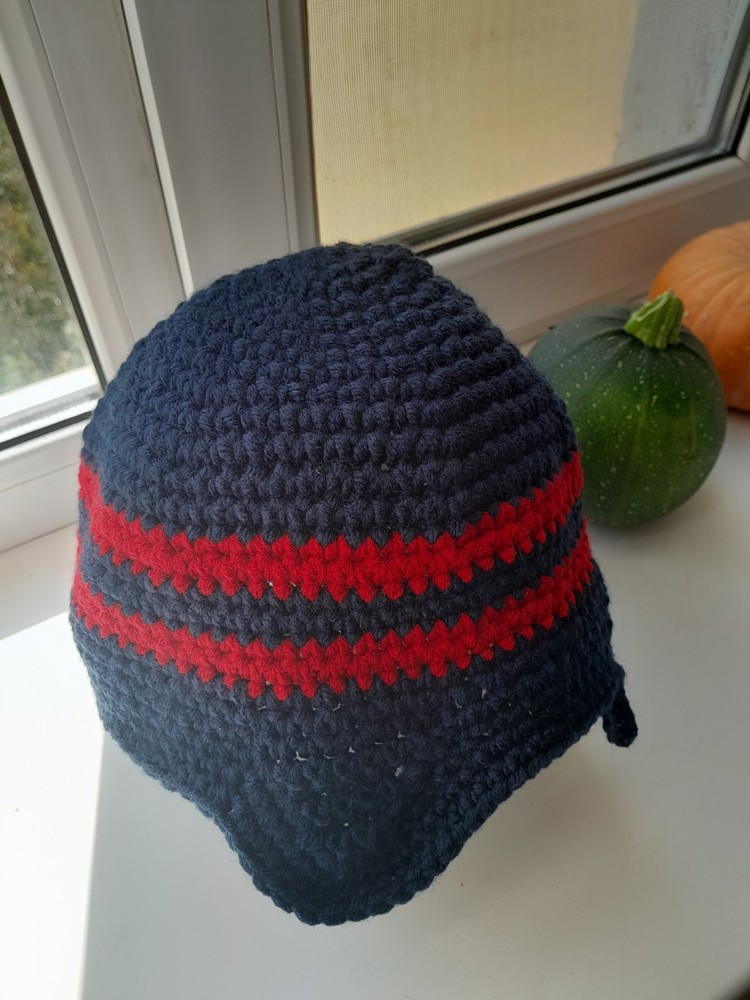 knitted sauna hat