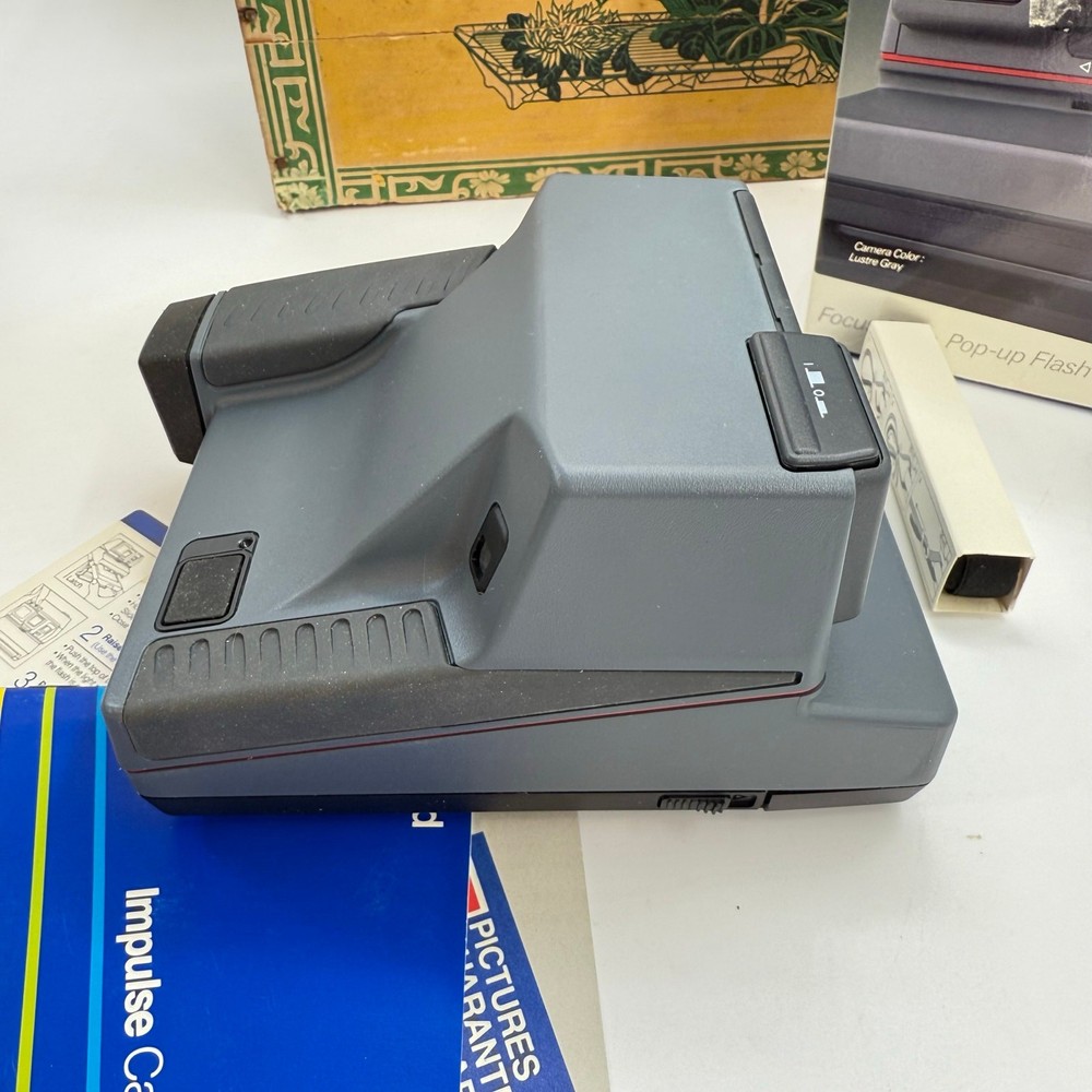 Polaroid Instant Impulse Camera with Box, Manual and Strap Clean UNTESTED