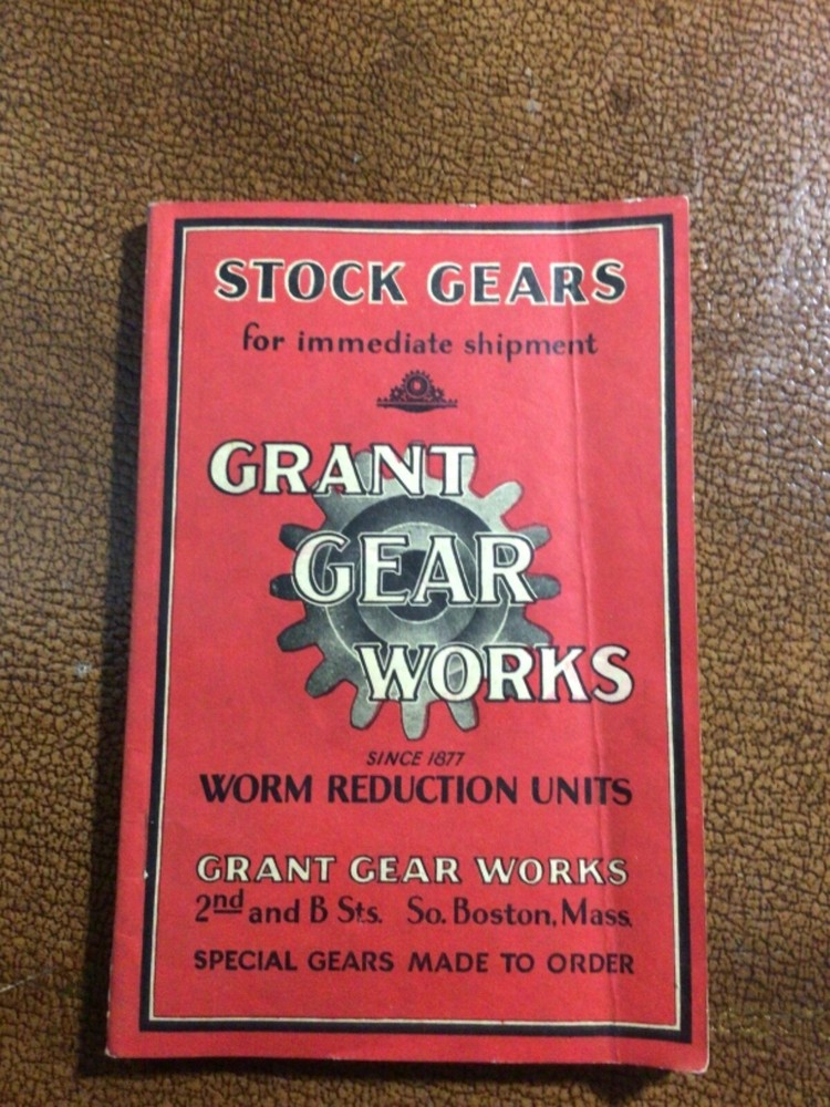 Industrial---Gears Grant gear works