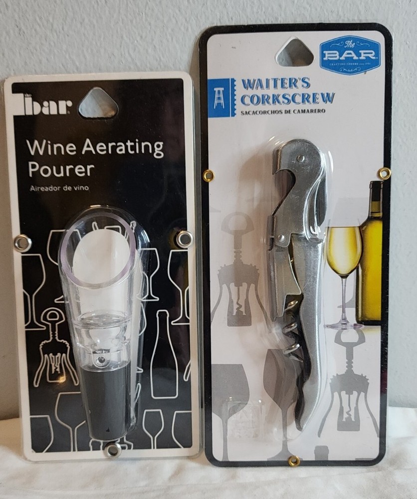 Wine Aerating Pourer & Corkscrew