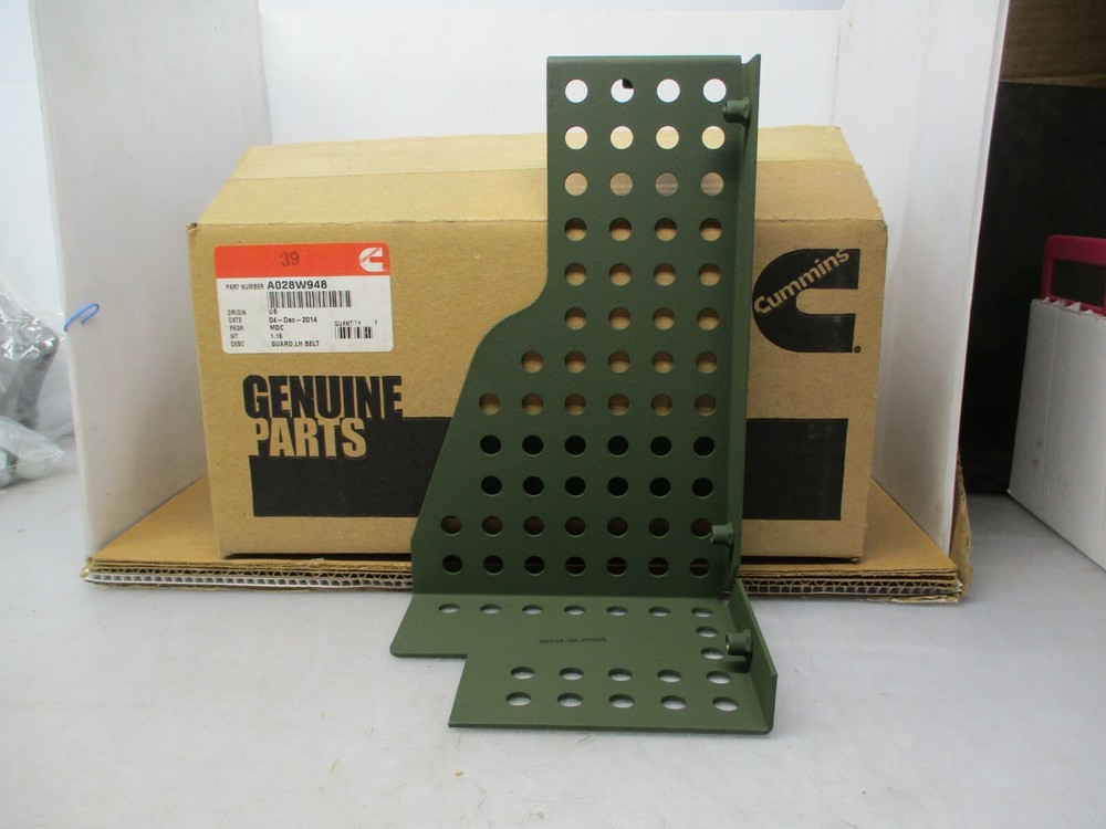 Genuine Cummins a028w948 LEFTHAND BELT GUARD