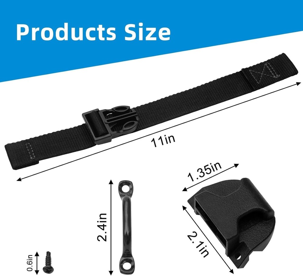 Bed Cover Buckle/Strap Assembly Replacement -356A0002