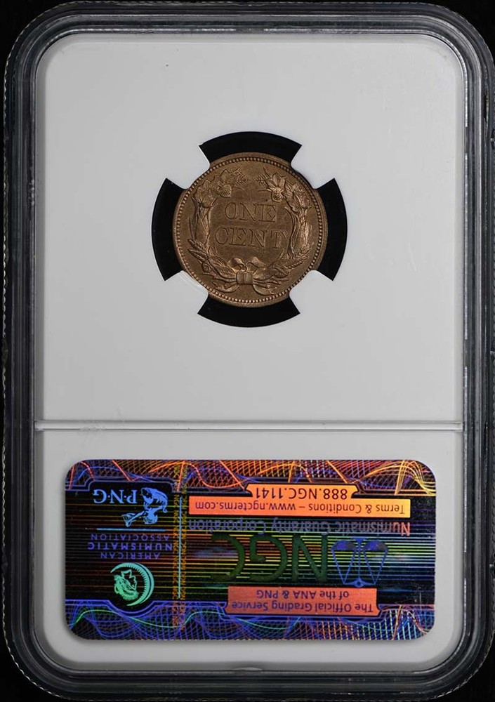 1856 Flying Eagle Cent 1C NGC PR65