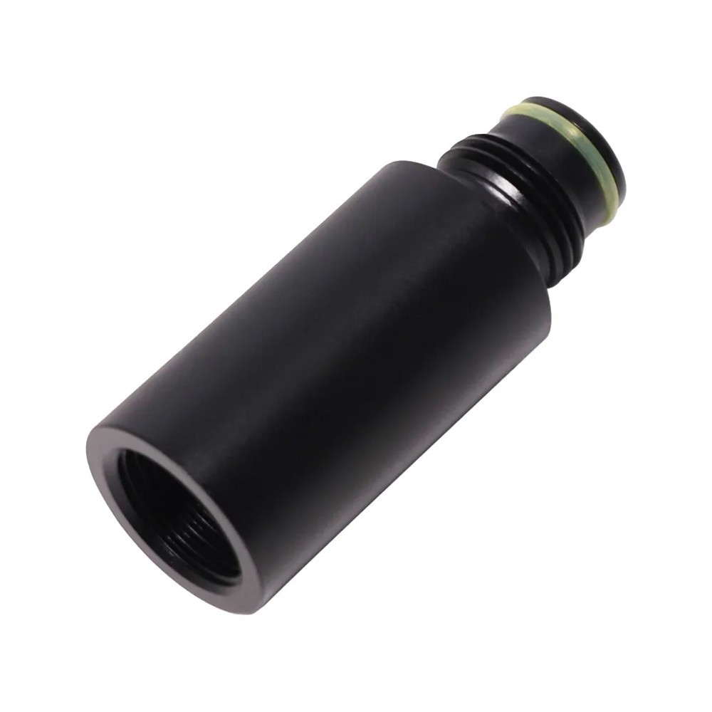 70mm Long Internal,External Thread G1/2-14 Air Inflatable Carbon Dioxide Adapter