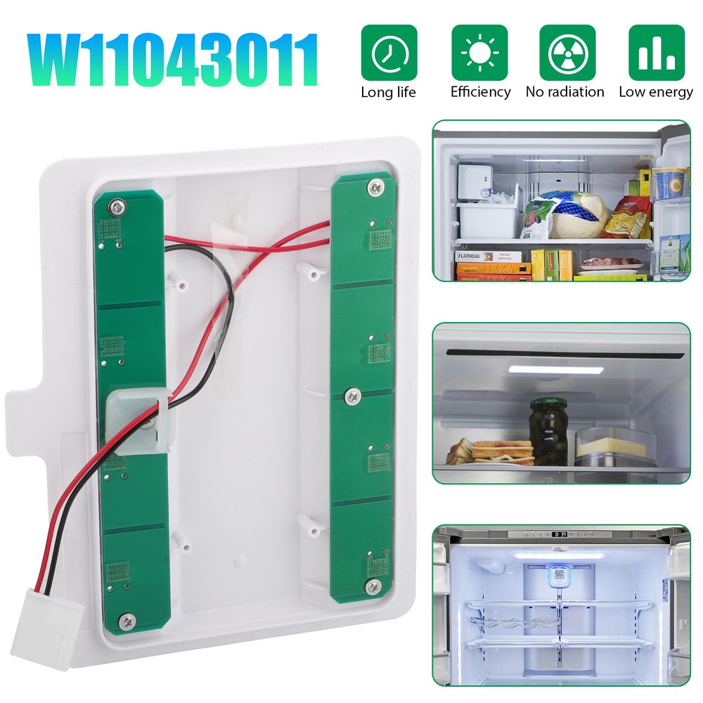 W11043011 Replacement LED Module Light Part for Whirlpool Refrigerator W10866538