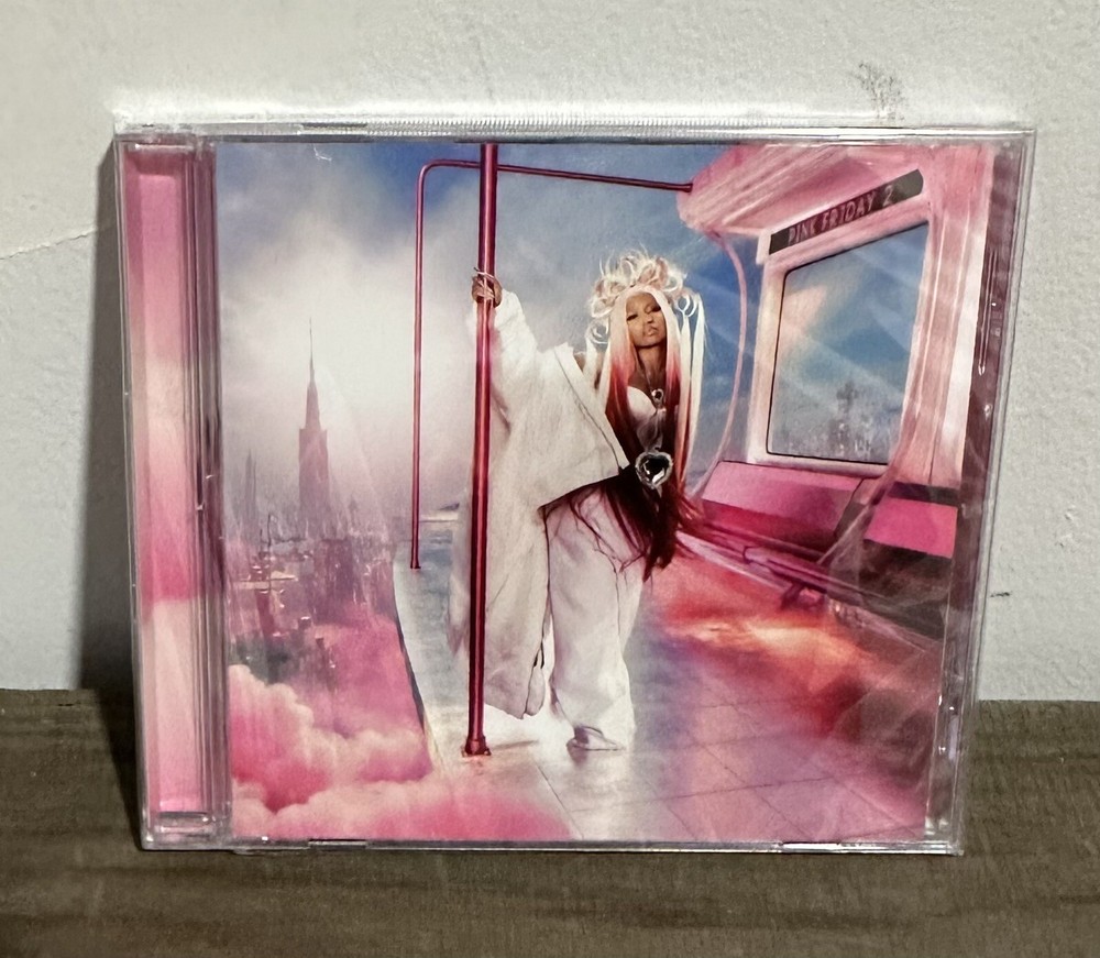 Nicki Minaj Pink Friday 2 Signed CD Autographed