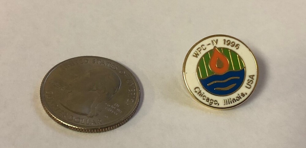1996 WPC IV Hydration Therapy Chicago Illinois Pin