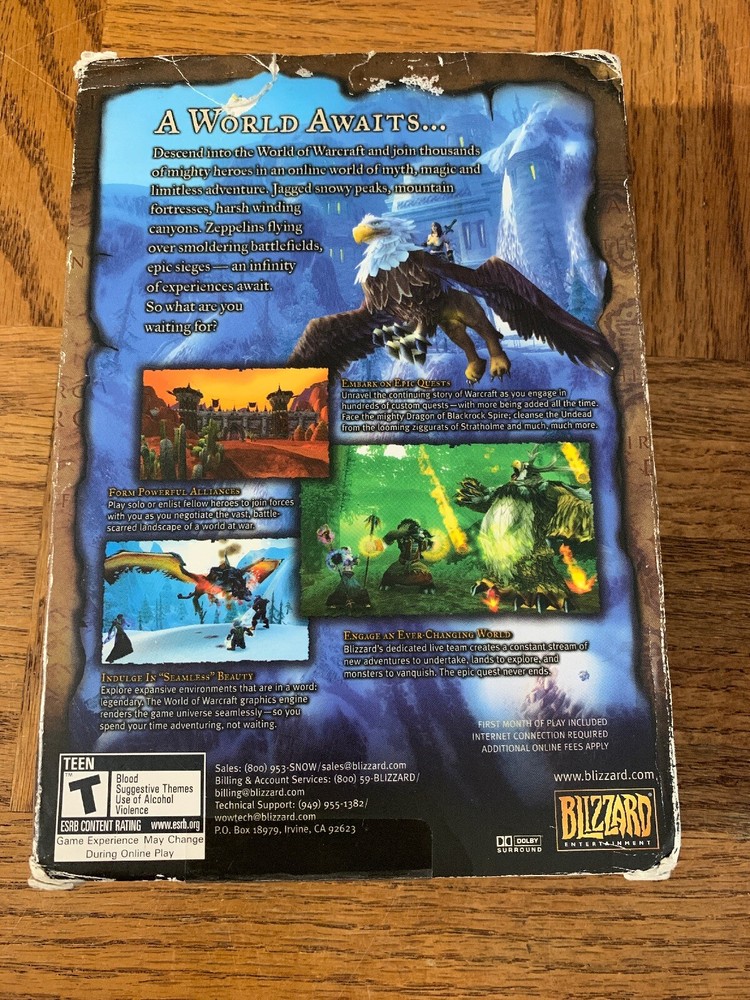 World Of Warcraft Computer Software