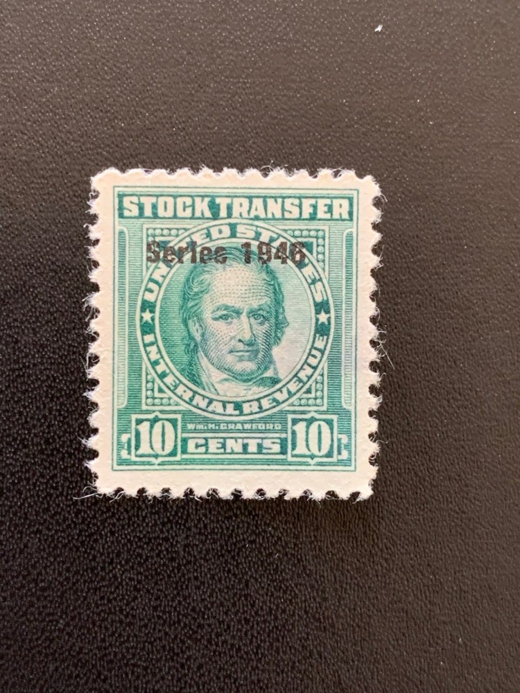 Scott # RD213 - Stock Transfer Stamp - MNG