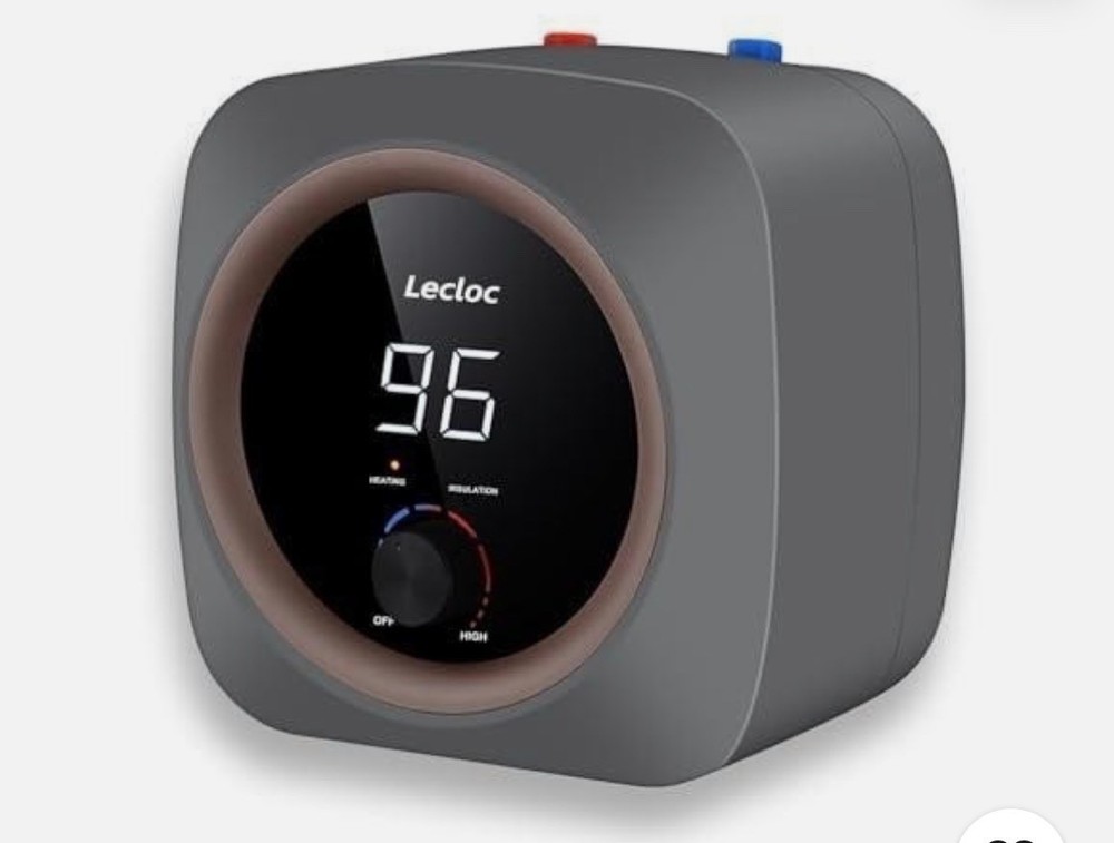 2.5 Gallon Under Sink Water Heater 120V Led Mini Tank Stainless Steel