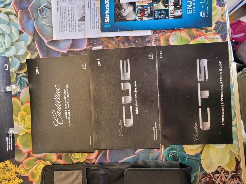 2015 Cadillac CTS Owner Manuals Set