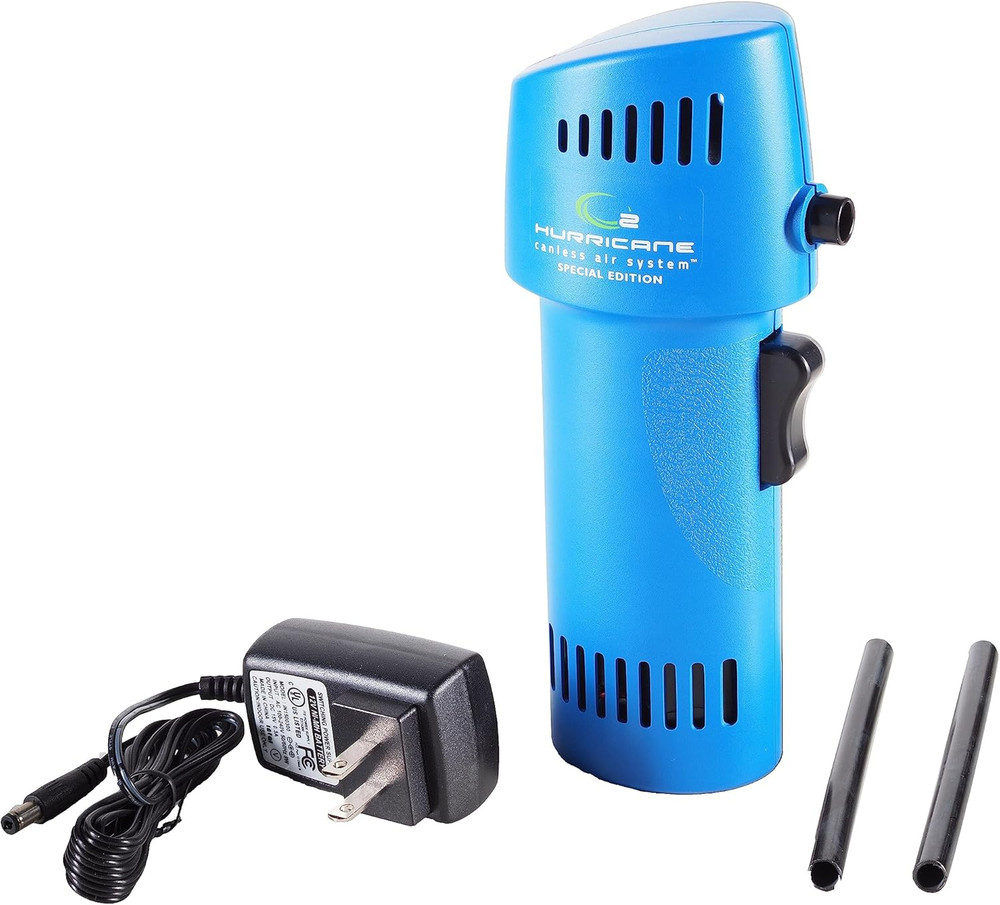 O2 Hurricane Compressed Air Duster – Powerful 200 MPH Cordless Compressed Air Cl