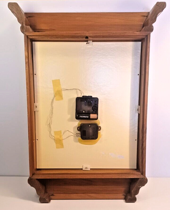Vintage Verichron Quartz Wall Clock with Sweep Second Hand Dial