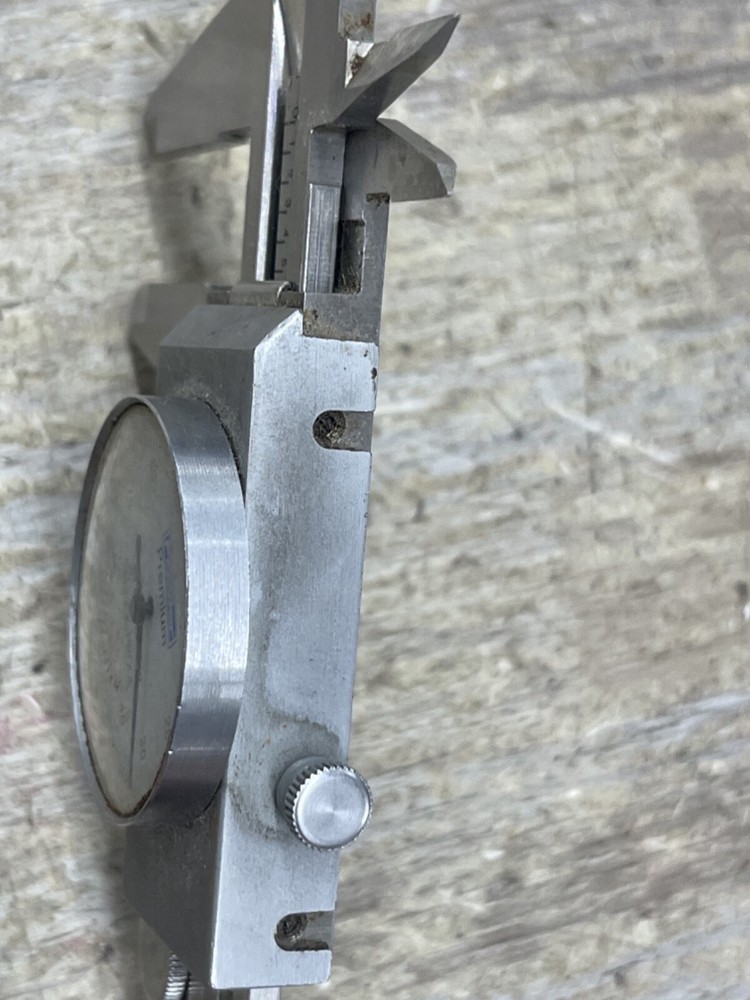 Fowler Premium 6” Dial Calipers .001” Resolution Shock Proof Stainless/Hardened