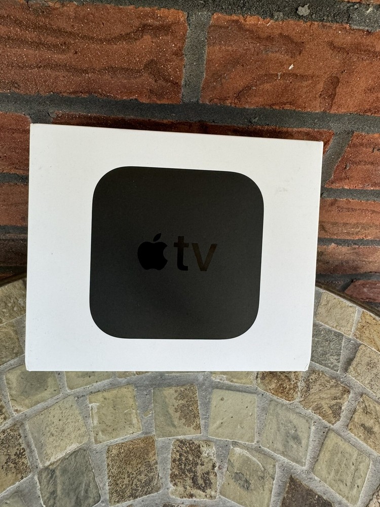 Apple TV Empty Box Only Black Model MR912LL/A Stickers No Electronics