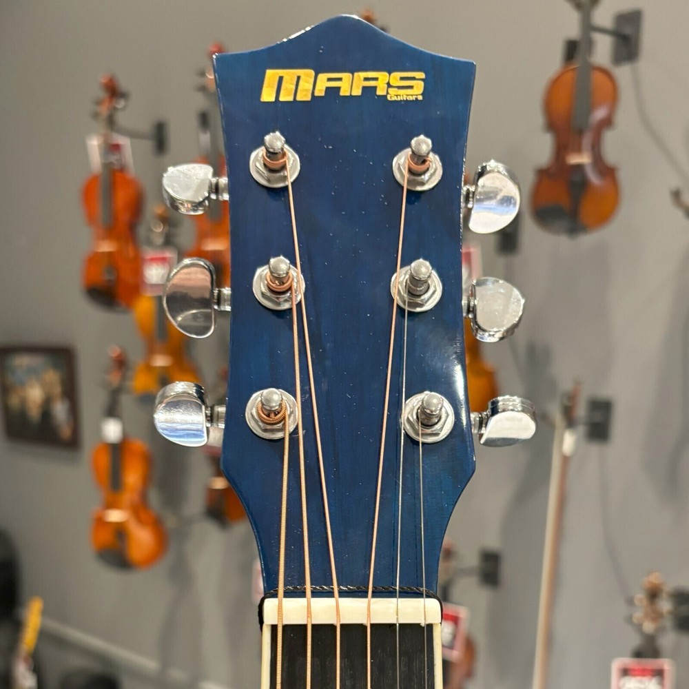 Mars Acoustic Guitar: Blue