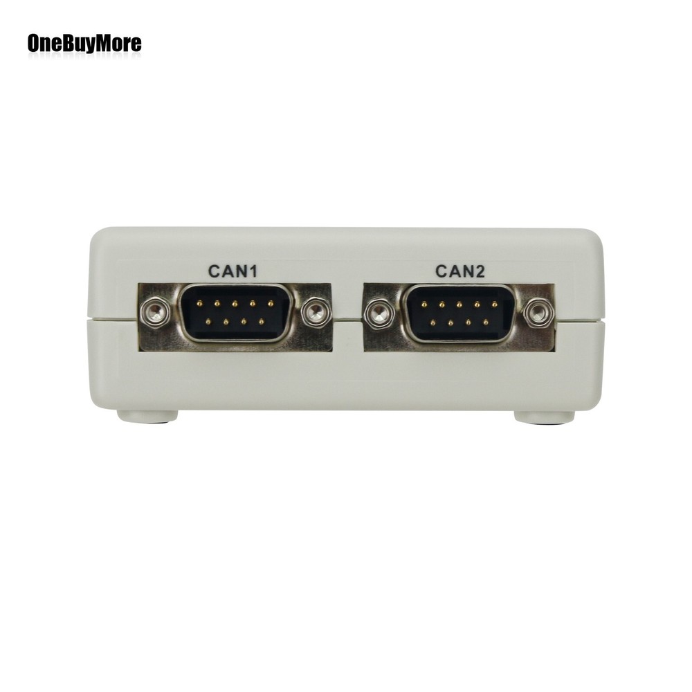 ZLG USBCAN-II USB to CAN Adapter CAN Bus Analyzer Debugger w/ 2CH CAN Interface