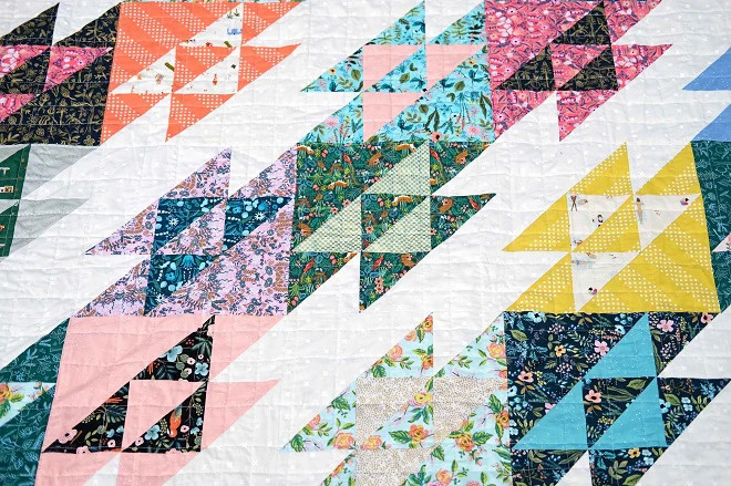 The Georgie Quilt Pattern by Kitchen Table Quilting