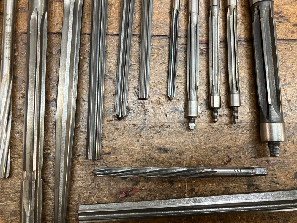 25 Assorted Older USA Reamers