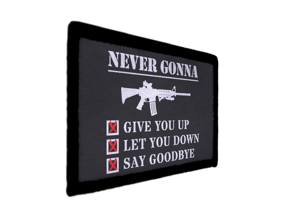 Anyway I Started Blasting Guns 2A Meme Funny Patch Sew on [sub]