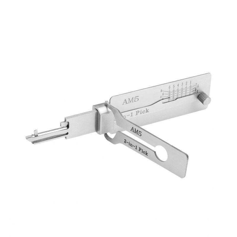 Key Decoder AM5 Perfect Match For Key Picking Hook Tool Stainless Steel