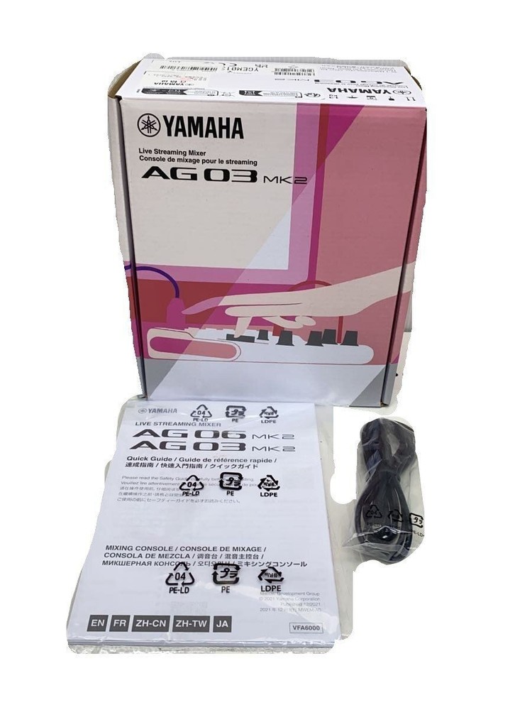YAMAHA AG03 MIXER Used