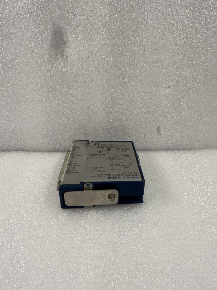 NATIONAL INSTRUMENTS NI 9237 WITH DSUB cDAQ STRAIN/BRIDGE INPUT MODULE TESTED