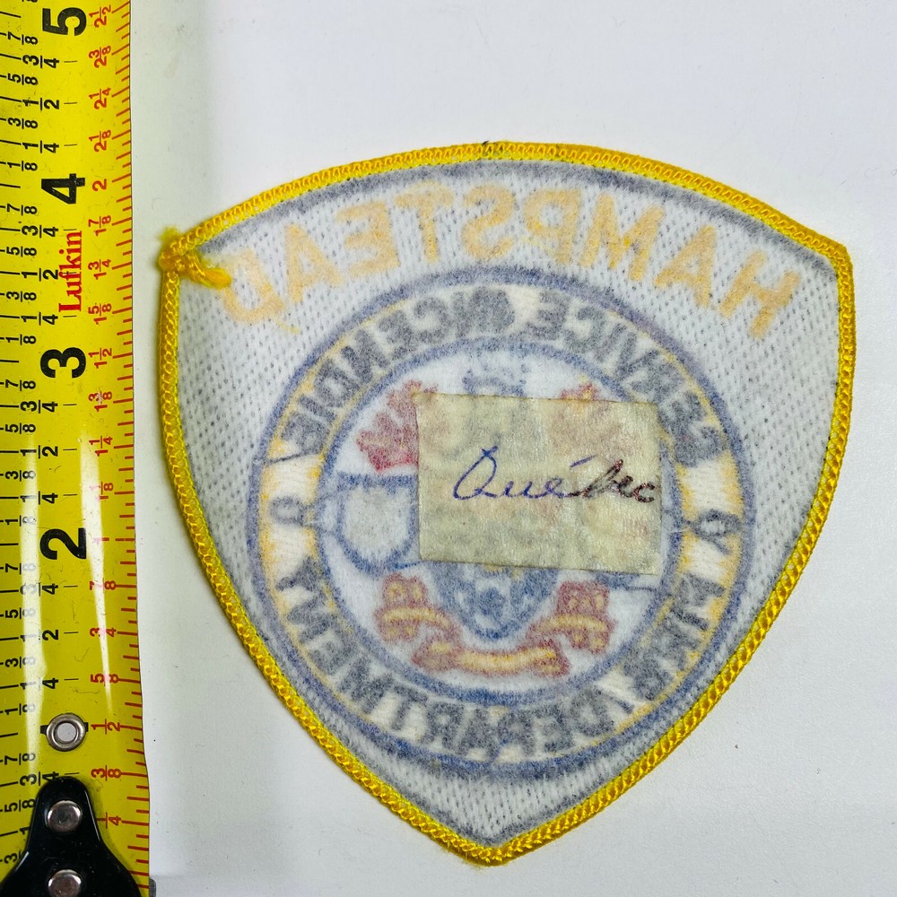 Hampstead Fire Service Dincendie Canada Patch H7