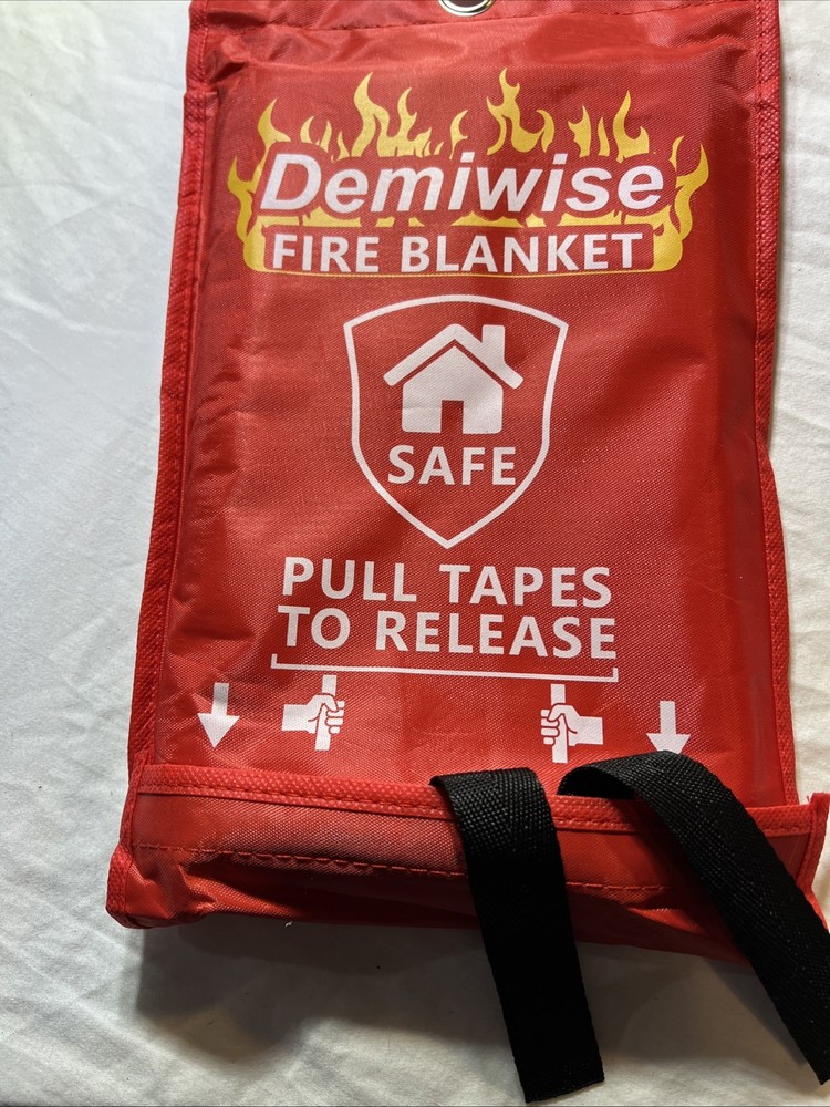 Fire Blanket - Thick Fire Blanket Fire Suppression Blanket - Fire Blankets Em...