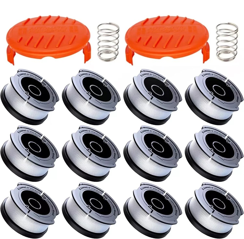 For Black Decker AF-100 String Trimmer Parts Line Spool Weed Eater Edger 6/12PK