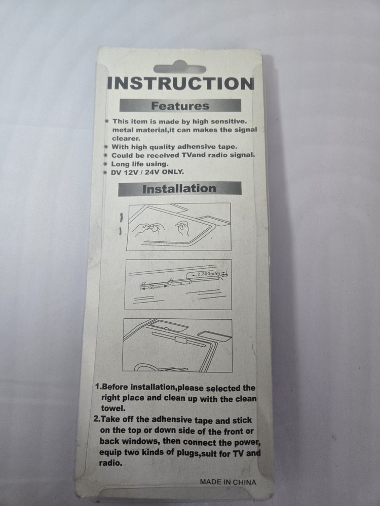 Custom Autosound ANTUV-HIDE - Hide-A-Way No Show Antenna