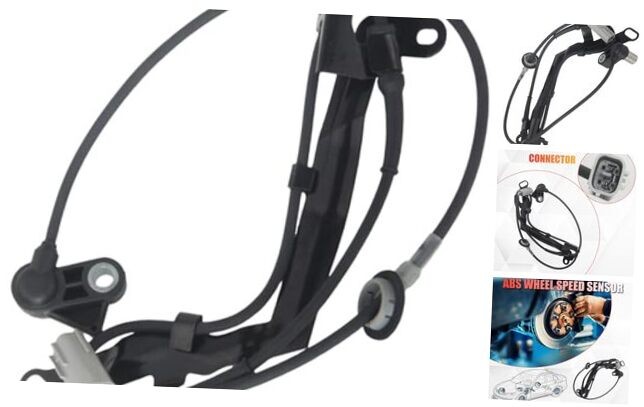 ALS1225 Front Right ABS Wheel Speed Sensor Compatible with Protege5 2002-2003