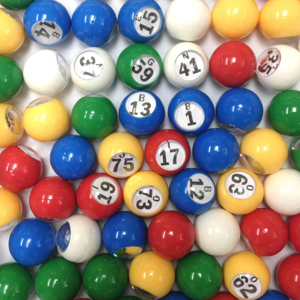 ™ Multi Color Plastic Bingo Ball Set