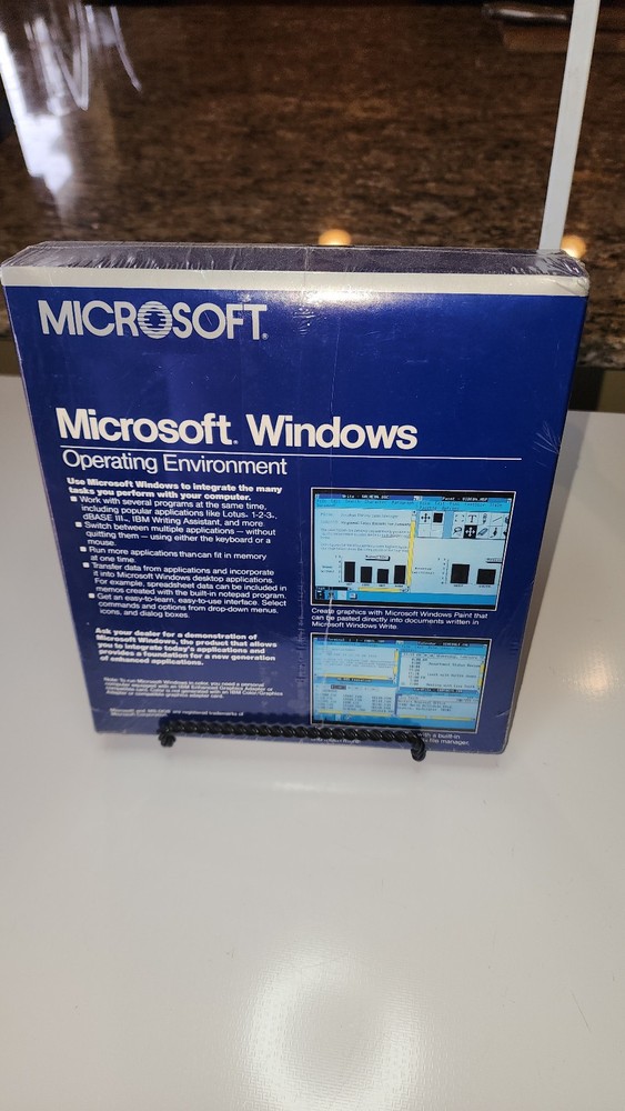 Microsoft Windows Version 1.03 OS Software Part 050-050V103