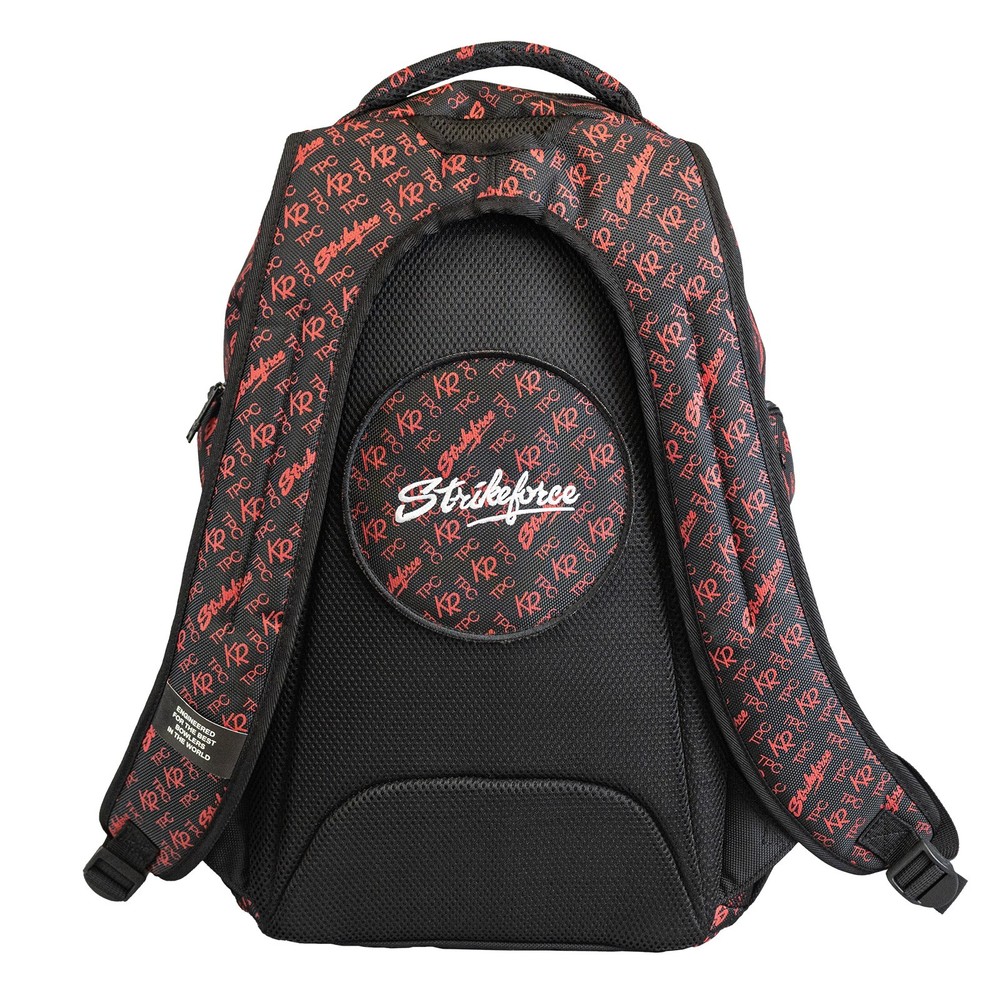KR Strikeforce TPC Black/Red Bowling Backpack
