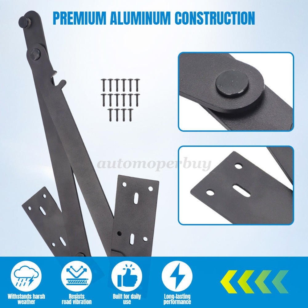 Upgrade For RV Door Check Hinge - Door Catch Stop with 2" Thick Entry Doors