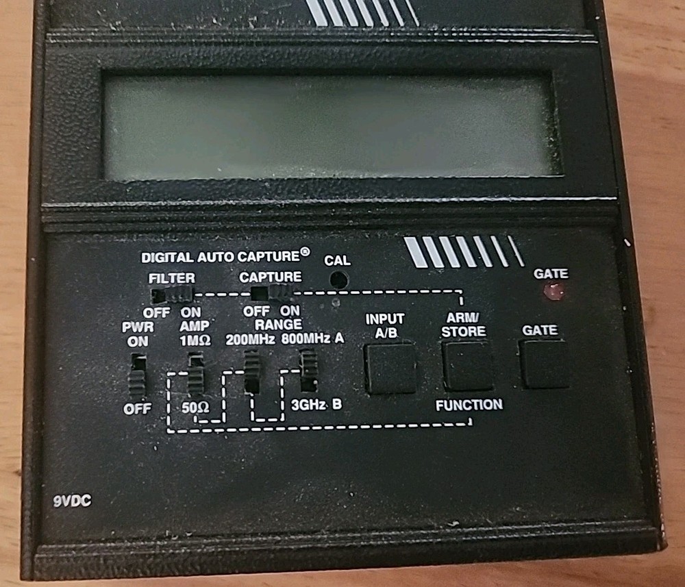Optoelectronics Frequency Counter 3000A 10hz- 3ghz Dual Input Untested