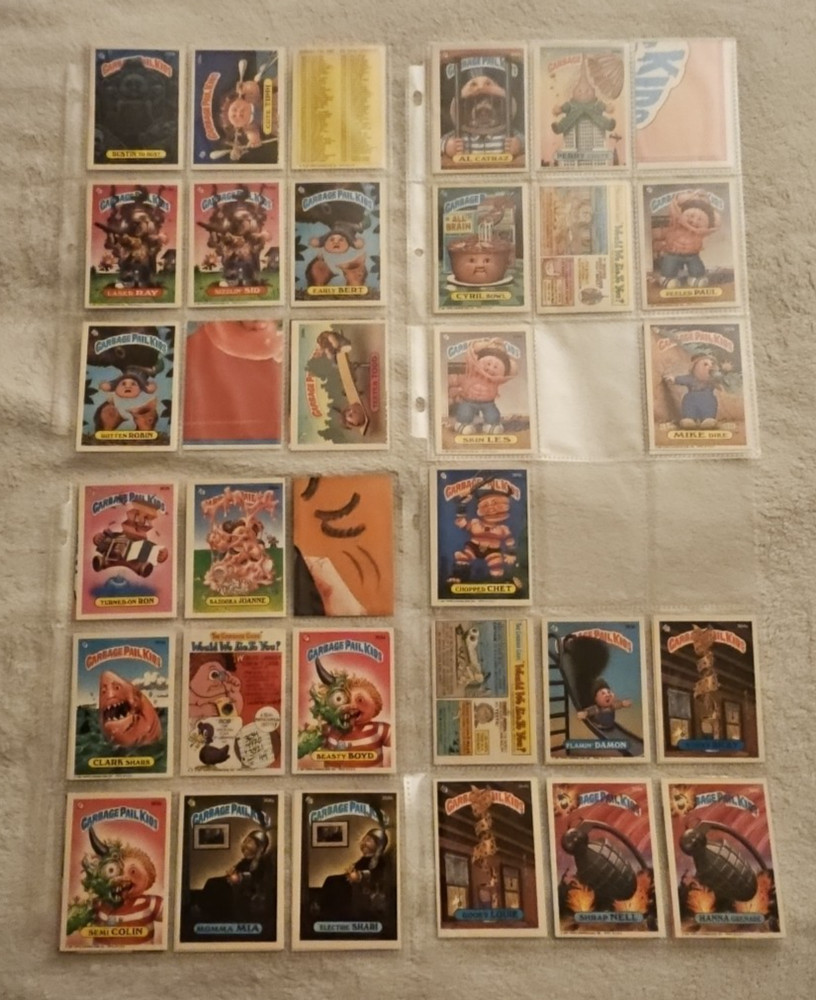 GPK Lot Series 3-9 Including CGC Graded Errors