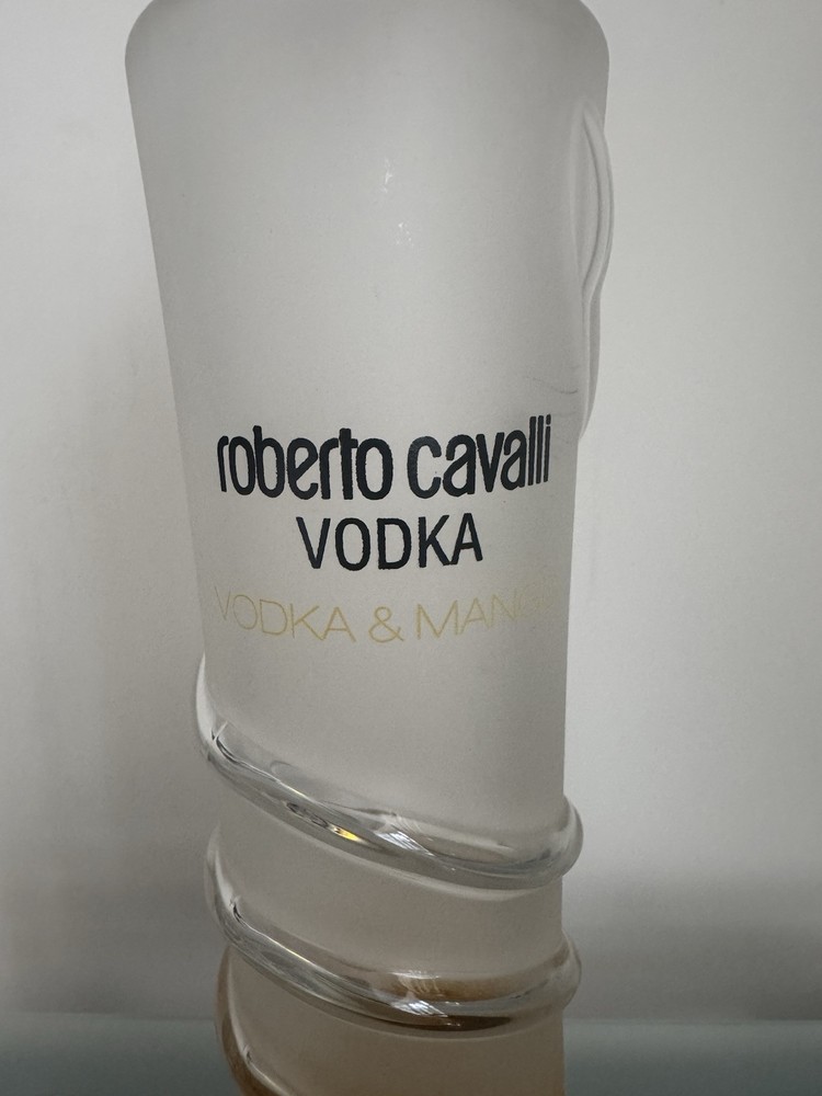 Roberto Cavalli Vodka and Mango Snakehead EMPTY 1.01L Bottle