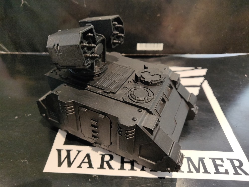 Rocket Battery Tank Print