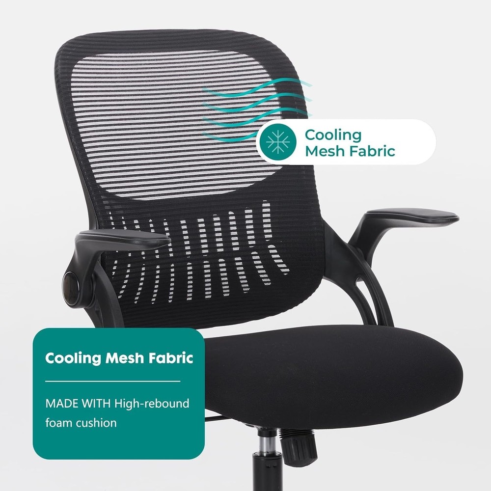 Executive Ergonomic Office Chair with Comfortable Lumbar Support - Modern Design