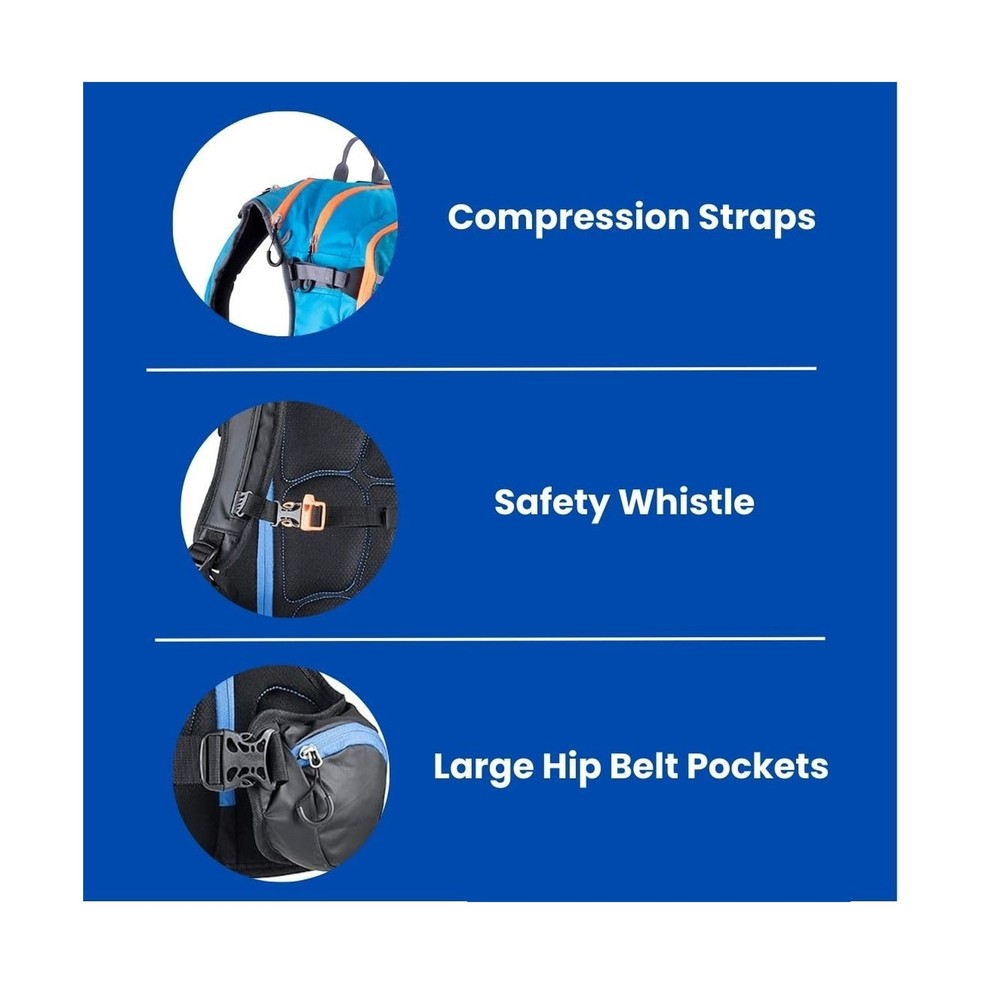 Core Avalanche Kit,Ski Backpack including Recco & Removable Back Protector, H...