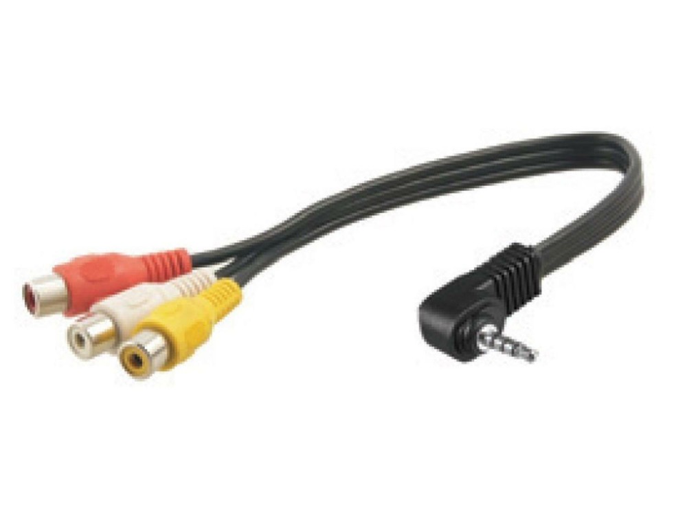 Alpine C1902-NAV Audio / Video Adapter 3.5mm Jack to RCA