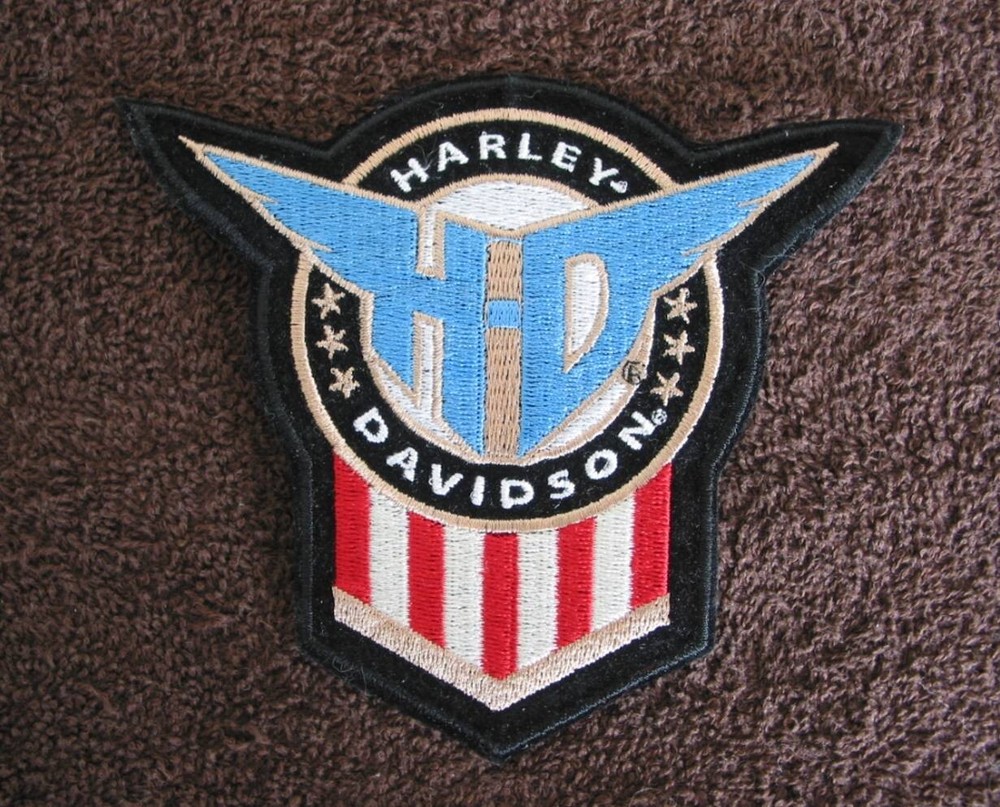 Harley Davidson  H-D  Flying V  Emblem /  Patch