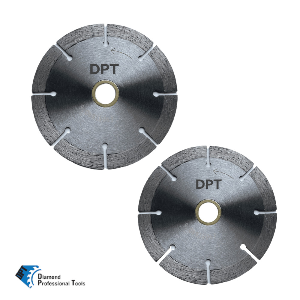 6 Pack 4.5 In Diamond Saw Blade Segmented Cutting Concrete Bricks Blocks Masonry