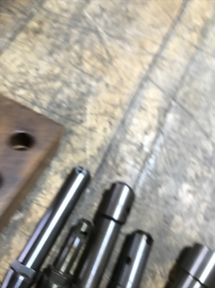 MOORE JIG BORING BARS Qty 7 Plus Holder