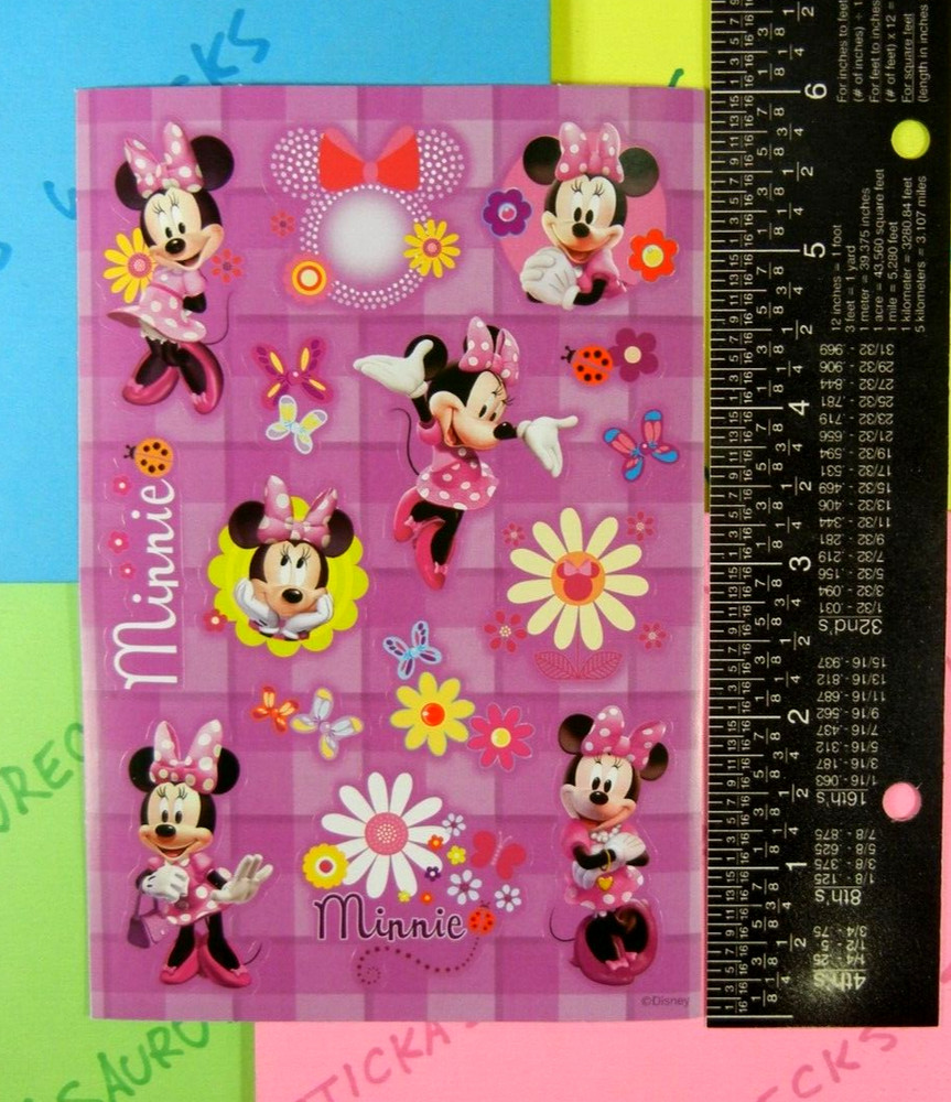 Disney's Minnie Mouse Sticker Sheet